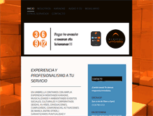Tablet Screenshot of eventosumbrella.com